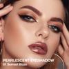 BINGBRUSH Glitter Eyeshadow Stick & Eyeliner Pencil, 4-in-1 Metallic Shimmer Cream Eyeshadow, Long-Lasting Waterproof Eye Brightener, Warm Sunset Makeup#(01-Sunset Blaze) view 2