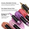 BINGBRUSH Glitter Eyeshadow Stick & Eyeliner Pencil, 4-in-1 Metallic Shimmer Cream Eyeshadow, Long-Lasting Waterproof Eye Brightener, Warm Sunset Makeup#(01-Sunset Blaze) view 4