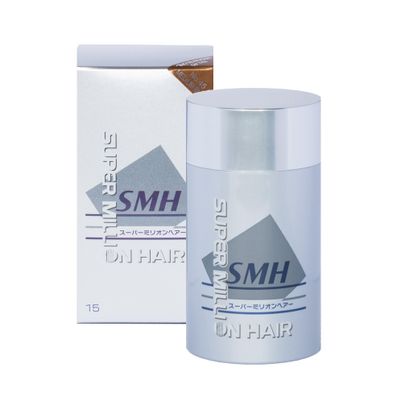 Super Million Hair SMH Hair Fibers MADE IN JAPAN  Instantly Conceals Thinning Hair Long-Lasting  Sweat, Water & Wind Resistant  Hair Loss Solutions For Men & Women (Medium Blond, 15g)