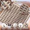 Brown Lash Clusters C Curl Natural Eyelash Clusters 140pcs Anime Wispy Individual Lashes Extension with Thin Band 10-16mm DIY Brown Cluster Eyelash Extensions by TOOCHUNAG view 4