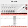 2-in-1 Bikini Trimmer for Women, Bikini Shaver with Dual Heads, Body and Facial Hair Removal, Rechargeable Cordless Electric Razors for Face Chin Pubic Underarm Legs, IPX7 Waterproof, White view 4