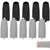 10 Pack Pedicures Replacement Heads,Electric Foot Callus Remover Roller Refills,Replacement Roller Refill Heads (Pedicure Tool Not Included) (Black Gray-B) view 1