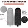 10 Pack Pedicures Replacement Heads,Electric Foot Callus Remover Roller Refills,Replacement Roller Refill Heads (Pedicure Tool Not Included) (Black Gray-B) view 3