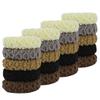 20 Pcs Elastic Hair Ties No Damage for Thick Hair Bands Hair Accessories Scrunchies Seamless for Women (Brown Series) view 1