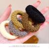 20 Pcs Elastic Hair Ties No Damage for Thick Hair Bands Hair Accessories Scrunchies Seamless for Women (Brown Series) view 2