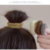 20 Pcs Elastic Hair Ties No Damage for Thick Hair Bands Hair Accessories Scrunchies Seamless for Women (Brown Series) view 4