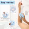 2 Pcs Bar Soap Loofah Pouch, Loofah Washcloth, Easy-Hang Bath Sponge with Secure Drawstring, for Gentle Exfoliation and Fresh Skin view 3