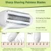 Electric Shaver for Women, 2025 Wet/Dry Razors for Women with LED Display,4 in 1 Cordless Hair Remover for Arms Legs Pubic Armpit Face, IPX7 Waterproof, Painless Electric Grooming Set view 4