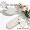 RAQEHO Natural Pumice Stone for Feet - 2Pcs Lime Foot Pumice Stone With Essential Oil Foot Care Pedicure Kit Corn Calloused Feet Remover Tool Foot Filer Pumice Scrubber for Heels Dead Skin Exfoliation view 3