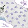 ELANE 24 Pcs Star Snap Hair Clips for Women Girl,Cute Hair Barrettes for Women Fine Thin Hair Accessories DIY view 3