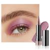 BINGBRUSH Glitter Eyeshadow Stick & Eyeliner Pencil, 4-in-1 Metallic Shimmer Cream Eyeshadow, Long-Lasting Waterproof Eye Brightener, Highly Pigmented Eye Makeup(#02-Lavender Gleam) view 1