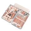 ZUIAI Rose Gold 24 Piece Nail Clipper Set Home Nail Clippers Nail Clippers Pedicure Manicure Tools view 1