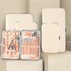 ZUIAI Rose Gold 24 Piece Nail Clipper Set Home Nail Clippers Nail Clippers Pedicure Manicure Tools view 2