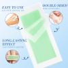 GREBIKE 180PCS Wax Strips for Hair Removal - 120 Body & 60 Facial Hair Removal for Women-Waxing Kit for Women, Face, Body, Arms, Legs, Chest, Back, Bikini/Brazilian Waxing Strips & 12Calming Oil Wipes view 2