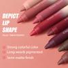 BINGBRUSH 2in1 Matte Lip Liner and Lipstick Combo, Lipstick for Women, Longwear Waterproof Lip Liner Pencil, Matte lipstick Smudge Proof lipstain, Women's Long Lasting Lip Makeup (4#Hot Shot) view 4