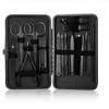 18-Piece Stainless Steel Manicure & Pedicure Set  Complete Nail Care Kit with Leather Case view 1