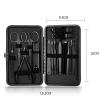 18-Piece Stainless Steel Manicure & Pedicure Set  Complete Nail Care Kit with Leather Case view 2
