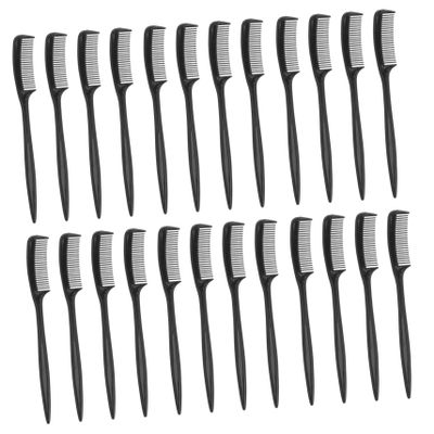 Didiseaon 100pcs Mini Eyebrow Comb and Eyelash Separator Brush for Makeup Reusable Brow Brush with Fine Teeth for Clump Lash Grooming Portable Beauty