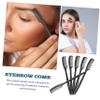 Didiseaon 100pcs Mini Eyebrow Comb and Eyelash Separator Brush for Makeup Reusable Brow Brush with Fine Teeth for Clump Lash Grooming Portable Beauty view 3