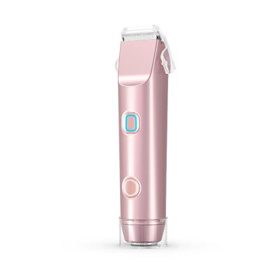 Double Head Dual Purpose Hair Trimmer,Dual Head Shaver WomenRechargeable Electric Shaver for Women,New 2-in-1 Bikini TrimmerPink