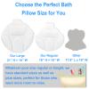 2025 Petal-Shaped Ultra-Comfort Bath tub Pillow for Head,Neck and Backrest,Extra Thick & Soft,Anti-Slip Suction Cups,Fit All Bathtubs,Washable,Luxury Bathroom Accessories,Spa Day Gifts for Women Men view 2
