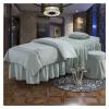 ZHOUYANB 4 Piece Microfiber Massage Table Sheet Set - Cotton Soft Salon Beauty Bed Cover Printed Simple Spa 70x190cm (28x75inch) (b Single 70x185cm 28x73inch) view 1