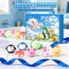 Aofmee Bath Bombs for Kids, 12 Pcs Kids Bath Bombs with Essential Oil, 6 Animal Shapes and Fruity Aroma, Natural Organic Spa Gift Set for Boys Girls, Birthday Christmas Halloween view 2