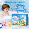 Aofmee Bath Bombs for Kids, 12 Pcs Kids Bath Bombs with Essential Oil, 6 Animal Shapes and Fruity Aroma, Natural Organic Spa Gift Set for Boys Girls, Birthday Christmas Halloween view 4