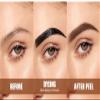 AKARY Peel-off Eyebrow Gel, Highly Pigmented Color Eyebrow Tint, Transfer-proof Tear off Eye Makeup for Making Beautiful Fuller Eyebrow (#04 Chocolate) view 4