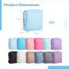12 Mini Nylon Makeup Bags, Square Zippered Travel Pouches For Purse, Lightweight And Waterproof Organizers For Home Or On-The-Go view 4