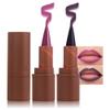 2in1 Gradient Lip Liner & Lipstick Combo,Matte Longwear Waterproof Lip Pencil with Cone Tip,Smudge Proof Crayon for Flawless Ombre Contour,Women's Long Lasting Makeup Set(07Lilac Dream+08Violet Noir) view 1