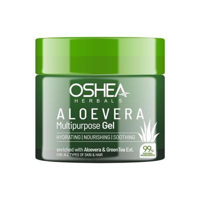 Aloe Vera Face Gel for Men & Women 300ml | Reduce Age Spots, Nourishes & Hydrates Skin | Enriched with Aloevera & Green Tea Extract | Ideal for All Skin & Hair Types
