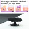 2-Piece Silicone Facial Brush Set - Gentle Exfoliating Facial Brush, Suitable for Both Men and Women - Soft Bristles, Shower Body Exfoliating Brush, Suitable for Beard and Facial Care view 4
