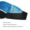 Yoogain Abstract Art Square Splash Ink Blue Non-Slip? headband holder Elastic sweaty bands for Athletic Sports Workouts Running Athletic Sports view 3