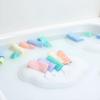 5Pcs Exfoliating Mesh Soap Pouch Bubble Foam Net Bag for Shower Saver Pouch Drawstring Foaming Net Soap Bag for Body Facial Cleaning Tool, 5 Colors Used Repeatedly, Cleansers, Facial Cleansing Bars view 2