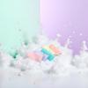5Pcs Exfoliating Mesh Soap Pouch Bubble Foam Net Bag for Shower Saver Pouch Drawstring Foaming Net Soap Bag for Body Facial Cleaning Tool, 5 Colors Used Repeatedly, Cleansers, Facial Cleansing Bars view 4