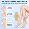 Nail Patches for Toenail Repair 42PCS Overnight Nail Support for Damaged, Thick, or Yellow Toenails, Natural Formula, 8-Hour Renewal Patch for Men and Women, Safe for Daily Use view 3