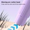 Dual Head Shaver Women,2025 Bikini Trimmer for Women,2 in 1 Wet & Dry Waterproof Electric RazorNew 2-in-1 Bikini Trimmer(Violet) view 2