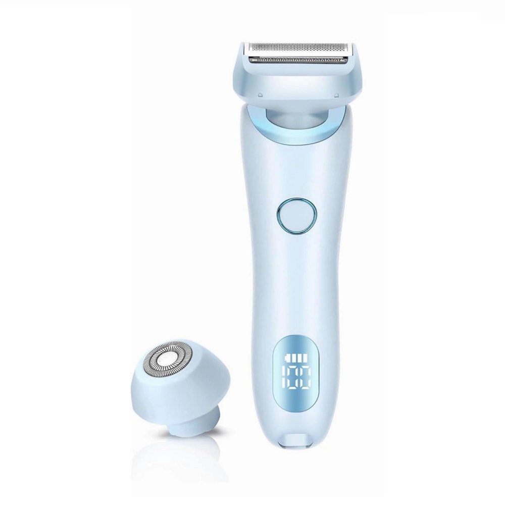 MichPong Woman Electric Razor Rechargeable Cordless Shaver for Woman Face Leg Bikini Arm Wet Dry Shaving