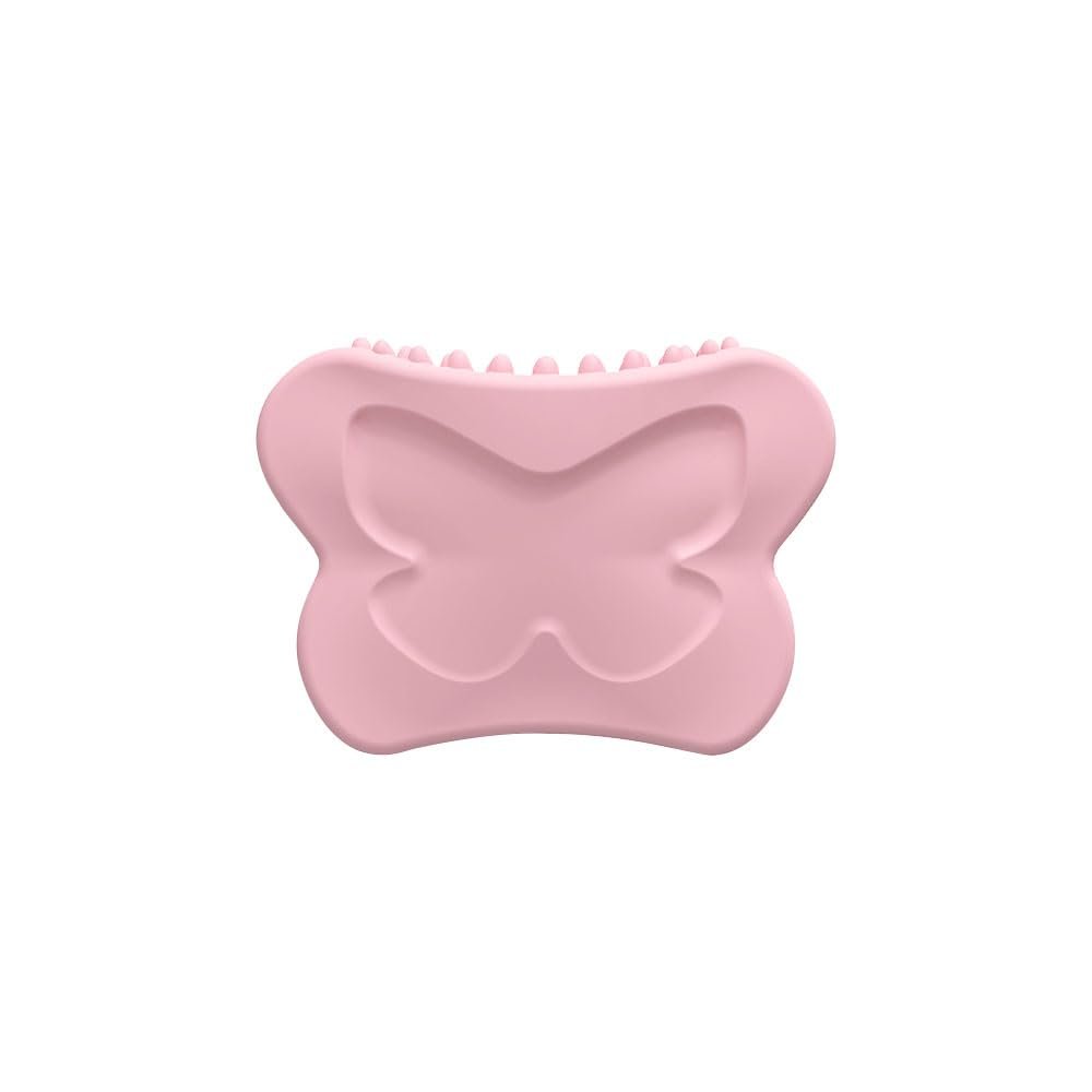 Silicone Gua Sha Facial Massage Tool  Lymphatic Contour Face Massager for Jawline, Chin & Neck Lifting  Butterfly Shape Scraping Tool Anti Puffiness & Wrinkles