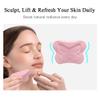 Silicone Gua Sha Facial Massage Tool  Lymphatic Contour Face Massager for Jawline, Chin & Neck Lifting  Butterfly Shape Scraping Tool Anti Puffiness & Wrinkles view 2
