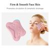 Silicone Gua Sha Facial Massage Tool  Lymphatic Contour Face Massager for Jawline, Chin & Neck Lifting  Butterfly Shape Scraping Tool Anti Puffiness & Wrinkles view 4