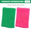 2Pcs African Net Sponge 12x30" Labor-Saving Long Widen African Net Cloth Portable Mesh Foldable Exfoliating Washcloth for Men and Women view 2
