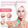 6 Pcs Silicone Face Brush Manual Face Scrub Brush Soft Facial Brushes Skin Friendly Scrubber Exfoliator Cleaner for Women and Men Blackheads Whiteheads Makeup Residues Removal view 3