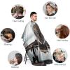 Airplane Art Barber Cape Waterproof Hair Cutting Cape with Adjustable Snap Closure Salon Cape Hair Cutting Accessories for Men Women view 3