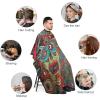 Abstract Monster Barber Cape Waterproof Hair Cutting Cape with Adjustable Snap Closure Salon Cape Hair Cutting Accessories for Men Women view 3