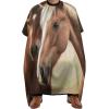 Adorable Horse Barber Cape Waterproof Hair Cutting Cape with Adjustable Snap Closure Salon Cape Hair Cutting Accessories for Men Women view 1