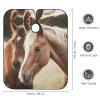 Adorable Horse Barber Cape Waterproof Hair Cutting Cape with Adjustable Snap Closure Salon Cape Hair Cutting Accessories for Men Women view 2