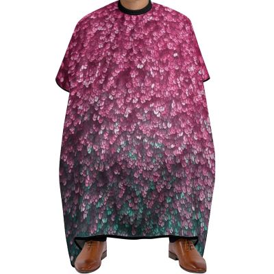 3D Glitter Barber Cape Waterproof Hair Cutting Cape with Adjustable Snap Closure Salon Cape Hair Cutting Accessories for Men Women