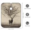 Abstract Tree Elk Picture Barber Cape Waterproof Hair Cutting Cape with Adjustable Snap Closure Salon Cape Hair Cutting Accessories for Men Women view 2